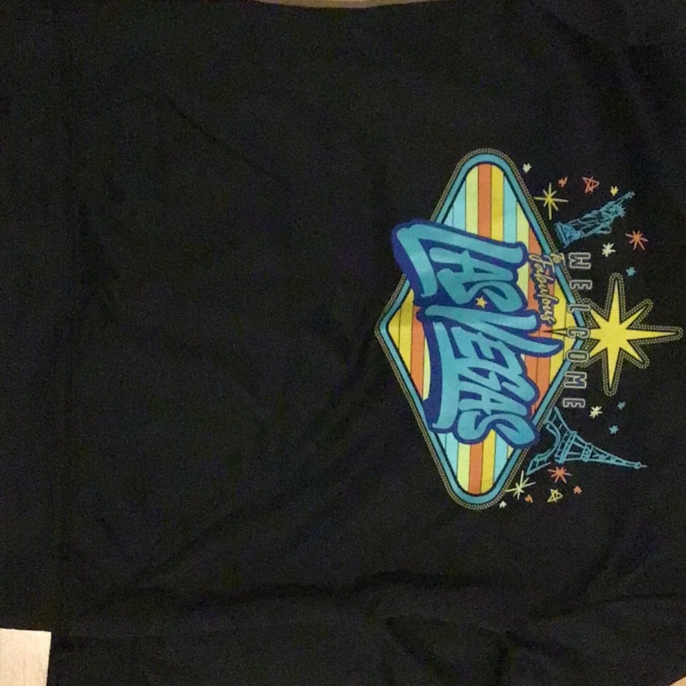 This is a Las Vegas size Medium hoodie.